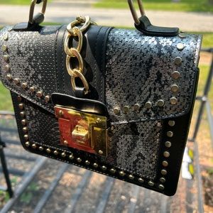 RETRO Snakeskin Handbag